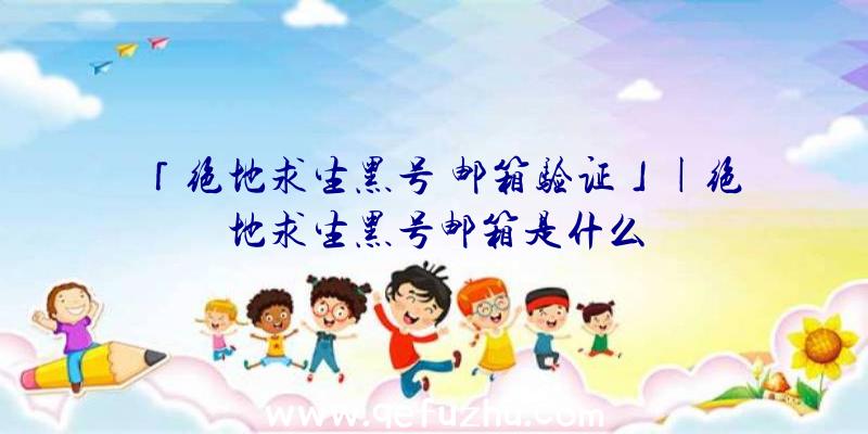 「绝地求生黑号